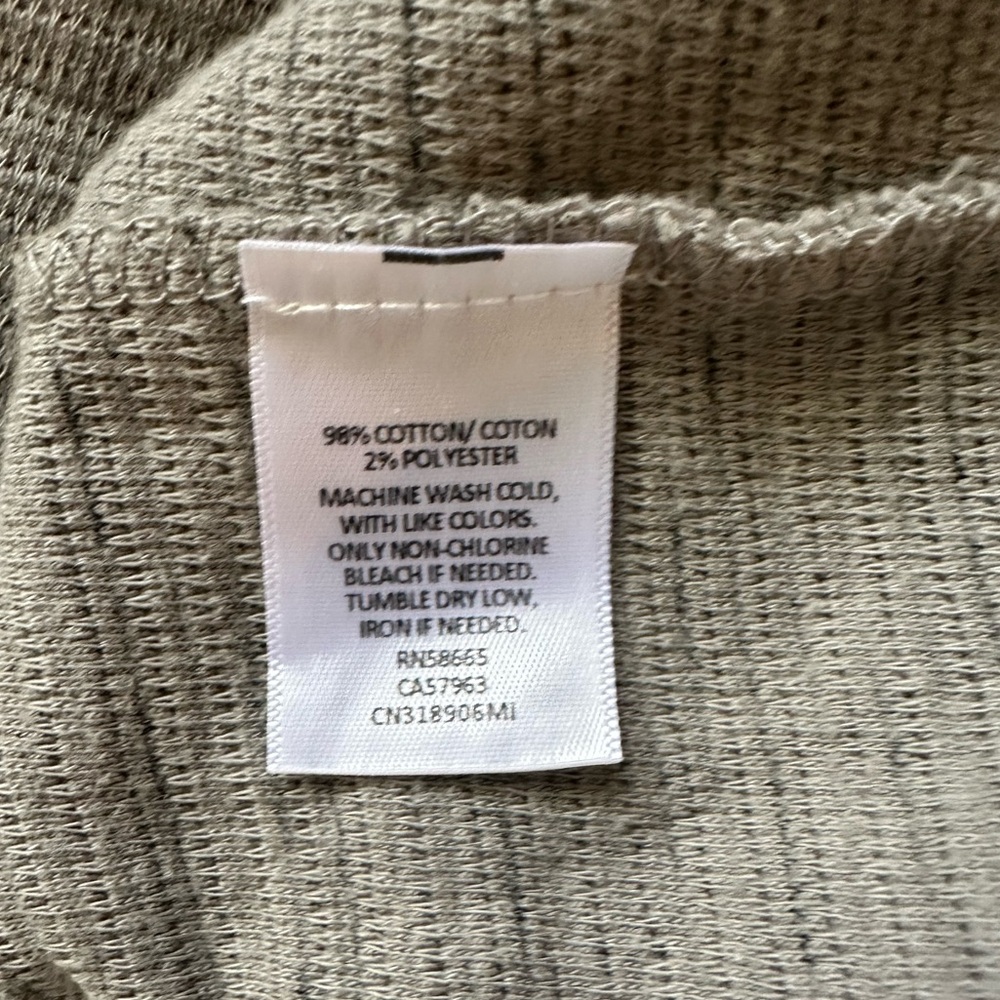 CASLON light gray ribbed 3/4 sleeve sweater dress size Medium - Picture 7 of 8
